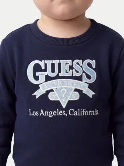 Guess Dres I6YG10 K4035 Granatowy Regular Fit