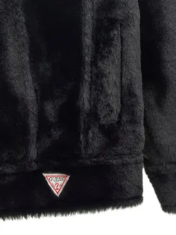 Guess Futro J6YL13 K4223 Czarny Regular Fit