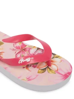 Guess Japonki J6GZ25 WO780 Różowy ciemny
