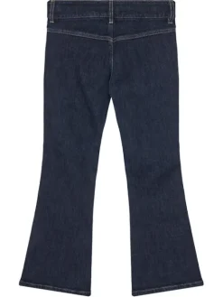 Guess Jeansy J5BA16 D5FM0 Granatowy Flare Fit