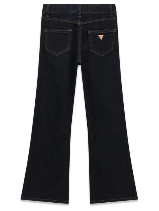 Guess Jeansy J6RA18 D4CA0 Niebieski Bootcut Fit