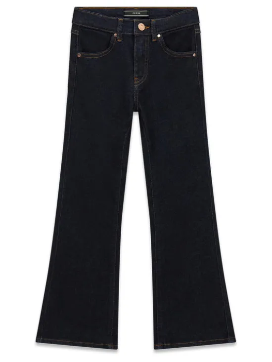 Guess Jeansy J6RA18 D4CA0 Niebieski Bootcut Fit