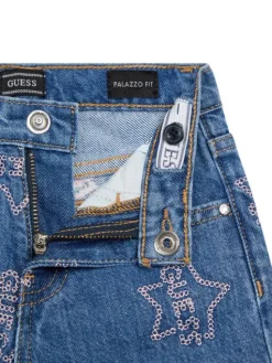 Guess Jeansy K6RA06 D45E0 Niebieski Regular Fit