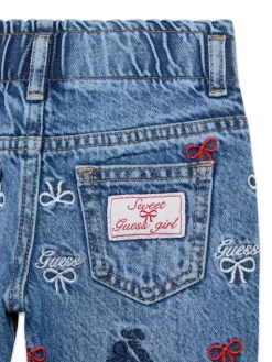 Guess Jeansy K6RA03 D45E0 Niebieski Regular Fit