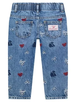 Guess Jeansy K6RA03 D45E0 Niebieski Regular Fit