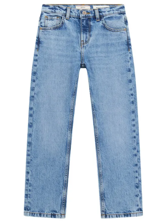 Guess Jeansy L6RA01 D58M2 Niebieski Straight Fit