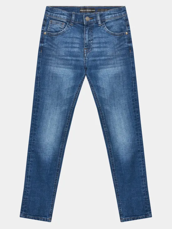Guess Jeansy L3YA00 D52Z0 Niebieski Slim Fit