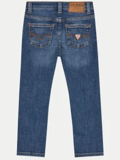 Guess Jeansy N2RA08 D4GV0 Niebieski Skinny Fit