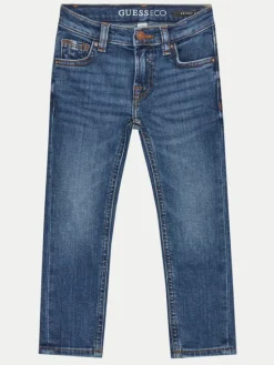 Guess Jeansy N2RA08 D4GV0 Niebieski Skinny Fit
