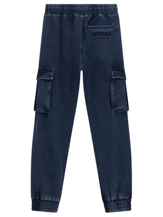 Guess Joggery L5YQ14 KCYC0 Granatowy Regular Fit