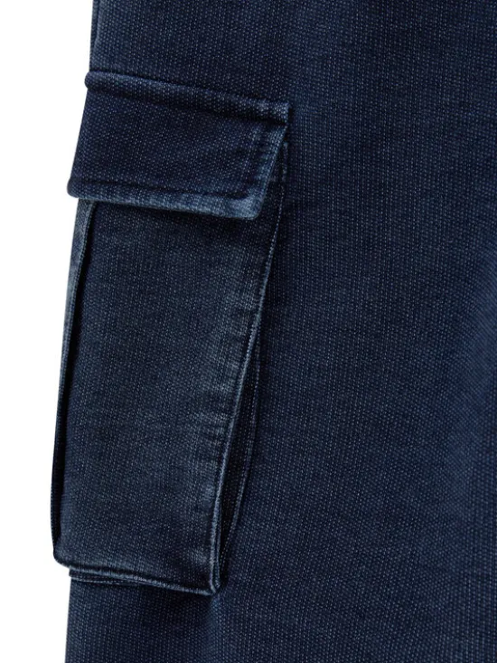 Guess Joggery L5YQ14 KCYC0 Granatowy Regular Fit