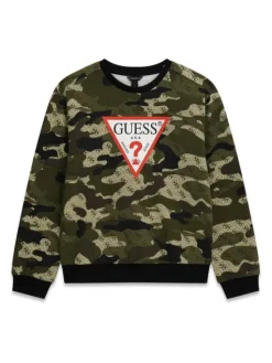 Guess Kids Bluza 183804 Kolorowy Classic Fit