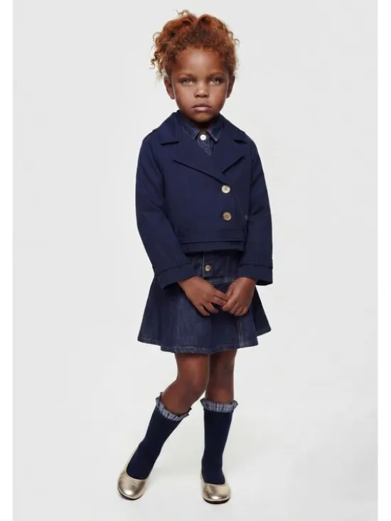 Guess Kids Kurtka przejściowa 183840 Niebieski Classic Fit