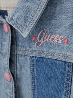 Guess Kids Kurtka przejściowa 181933 Niebieski Classic Fit