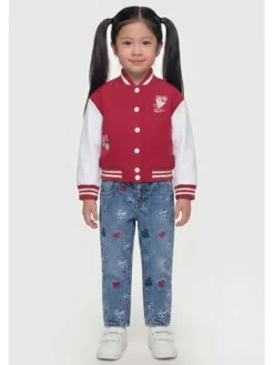 Guess Kids Kurtka przejściowa 183034 Różowy Classic Fit