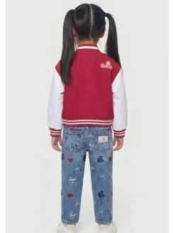 Guess Kids Kurtka przejściowa 183034 Różowy Classic Fit