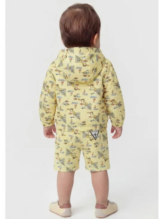 Guess Kids Kurtka przejściowa 181445 Kolorowy Classic Fit