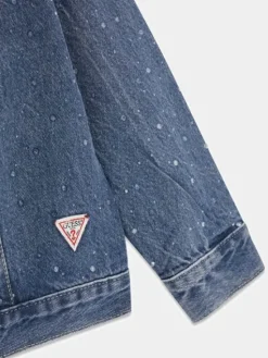 Guess Kids Kurtka przejściowa 183386 Niebieski Classic Fit