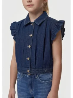 Guess Kids Kurtka przejściowa 181509 Niebieski Classic Fit