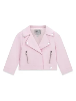 Guess Kids Kurtka przejściowa 183033 Różowy Classic Fit