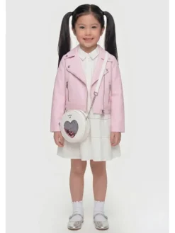 Guess Kids Kurtka przejściowa 183033 Różowy Classic Fit