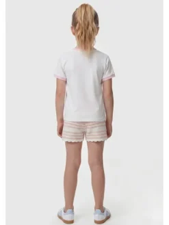 Guess Kids Spodnie materiałowe 181770 Kolorowy Regular Fit