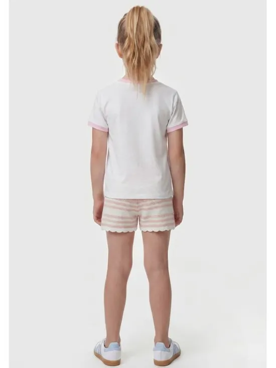Guess Kids Spodnie materiałowe 181770 Kolorowy Regular Fit