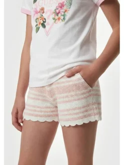 Guess Kids Spodnie materiałowe 181770 Kolorowy Regular Fit