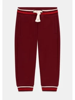 Guess Kids Spodnie materiałowe 184855 Czerwony Regular Fit