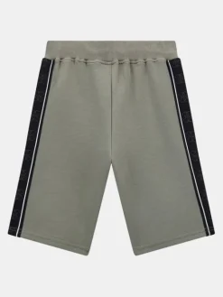 Guess Kids Spodnie materiałowe 173283 Zielony Regular Fit