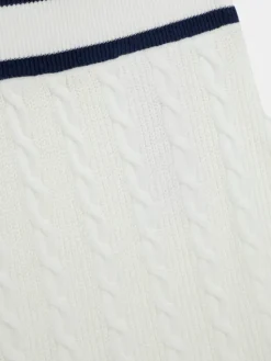 Guess Kids Spodnie materiałowe 171527 Biały Regular Fit