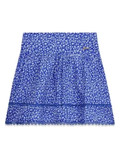Guess Kids Spodnie materiałowe 181317 Niebieski Regular Fit