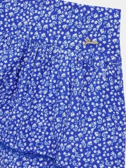 Guess Kids Spodnie materiałowe 181317 Niebieski Regular Fit