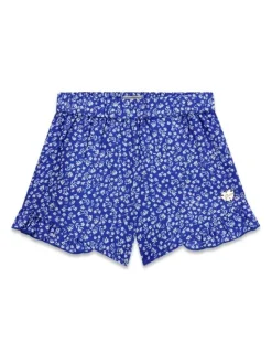 Guess Kids Spodnie materiałowe 181422 Niebieski Regular Fit