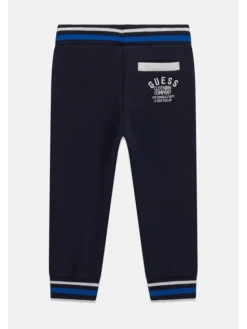 Guess Kids Spodnie materiałowe 184855 Niebieski Regular Fit