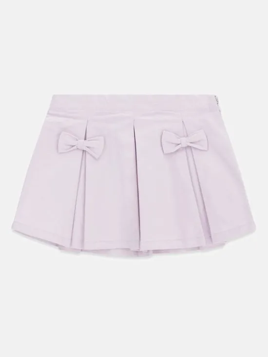 Guess Kids Spodnie materiałowe 182641 Fioletowy Regular Fit