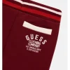 Guess Kids Spodnie materiałowe 184855 Czerwony Regular Fit
