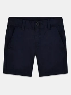 Guess Kids Spodnie materiałowe 181441 Niebieski Regular Fit