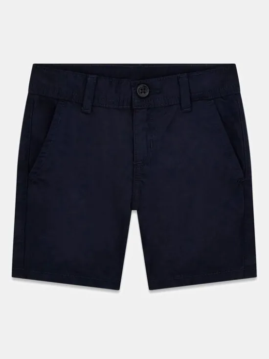Guess Kids Spodnie materiałowe 181441 Niebieski Regular Fit