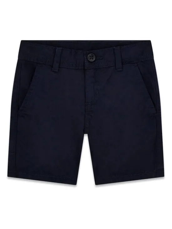 Guess Kids Spodnie materiałowe 181441 Niebieski Regular Fit