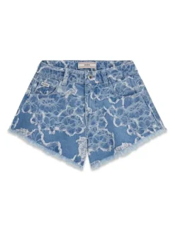 Guess Kids Spodnie materiałowe 181655 Niebieski Regular Fit