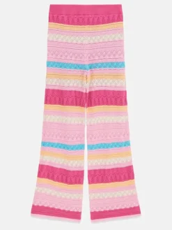 Guess Kids Spodnie materiałowe 182150 Kolorowy Regular Fit