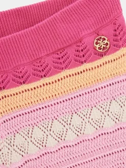 Guess Kids Spodnie materiałowe 182150 Kolorowy Regular Fit