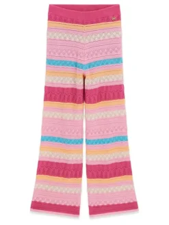 Guess Kids Spodnie materiałowe 182150 Kolorowy Regular Fit