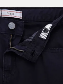 Guess Kids Spodnie materiałowe 173277 Niebieski Classic Fit