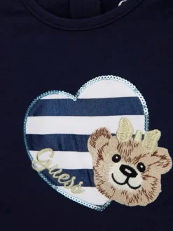 Guess Kids Sukienka codzienna 181325 Niebieski Classic Fit