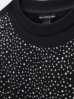 Guess Kids Sukienka codzienna 184586 Czarny Classic Fit