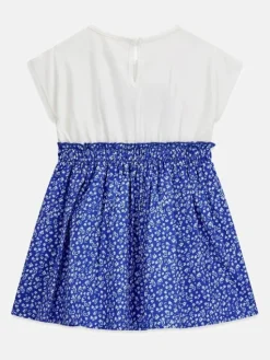 Guess Kids Sukienka codzienna 181430 Błękitny Classic Fit