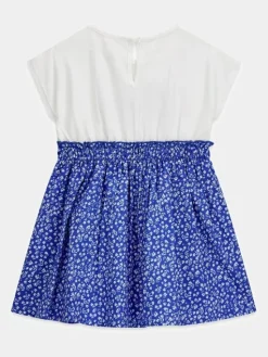 Guess Kids Sukienka codzienna 181430 Błękitny Classic Fit