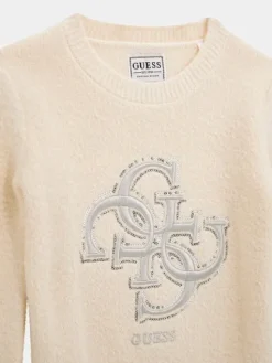Guess Kids Sukienka codzienna 179223 Biały Classic Fit